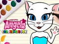 Játék Talking Angela Coloring Book