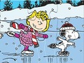 Játék Jigsaw Puzzle: Snoopy Skating
