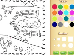 Játék Farming Coloring Book For Kids