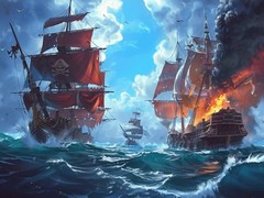 Játék Pirate Ships: Build and Fight