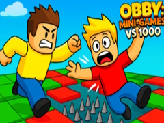 Játék Obby: Mini-Games VS 1000