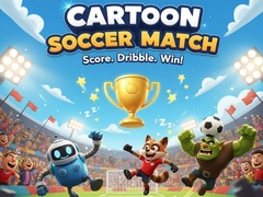 Játék Cartoon Soccer Match