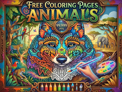 Játék Free Coloring Pages Animals