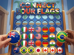 Játék Connect Four Flags