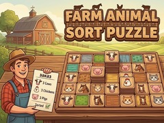 Játék Farm Animal Sort Puzzle