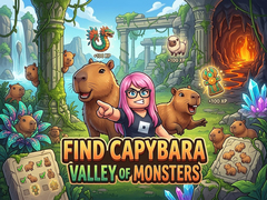 Játék Find Capybara: Valley of Monsters